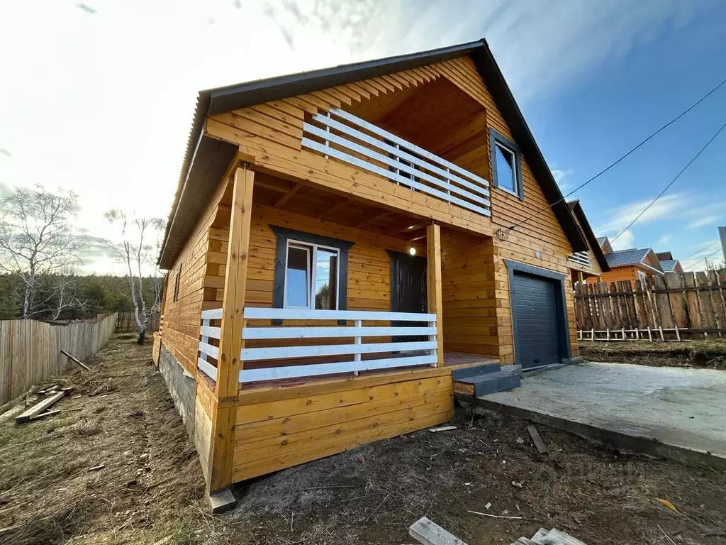 Дом в Иркутская область, Иркутский муниципальный округ, д. Карлук ул. ... - Фото 1