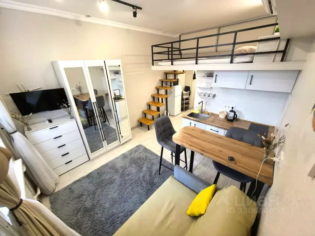 Студия Москва Сельскохозяйственная ул., 17к4 (25.0 м) - Фото 1