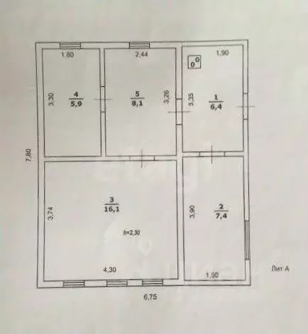 Дом в Белгородская область, Поселок Чернянка городское поселение, ... - Фото 2