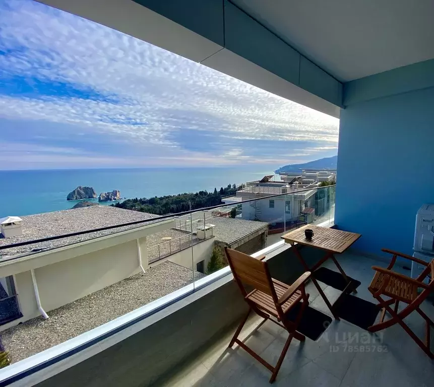 1-к кв. Крым, Ялта муниципальный округ, Гурзуф пгт ул. Ялтинская, ... - Фото 1