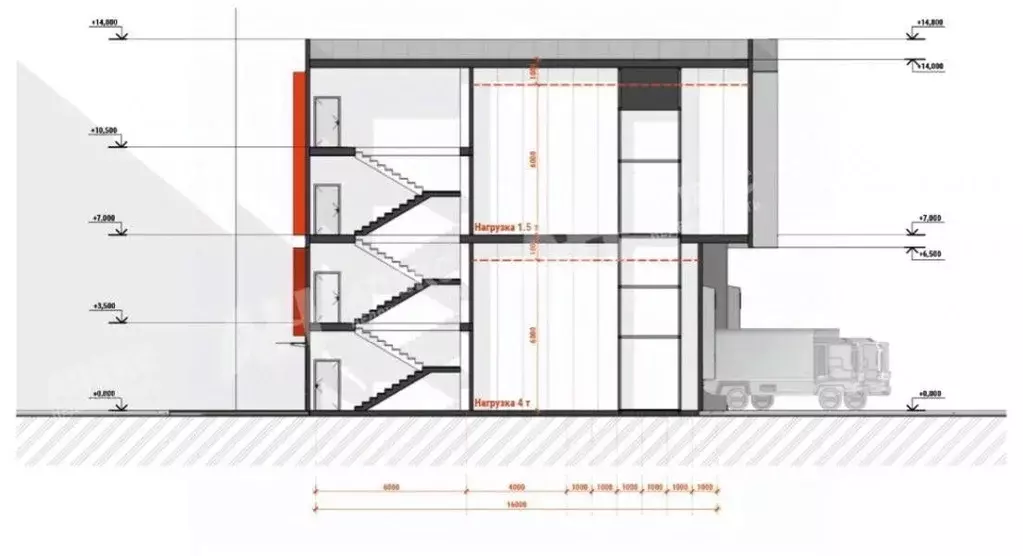Склад в Московская область, Люберцы Железнодорожная ул., 4с4 (449 м) - Фото 2