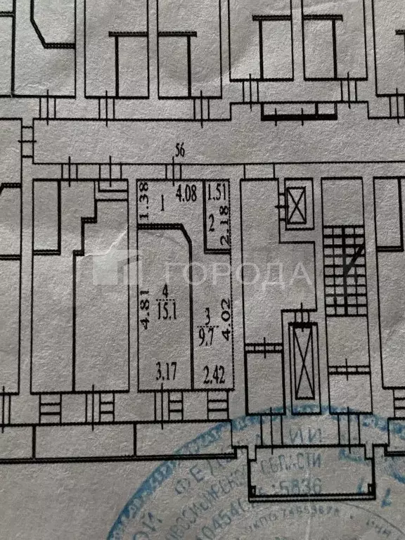 1-к. квартира, 34,6 м, 5/18 эт. - Фото 0