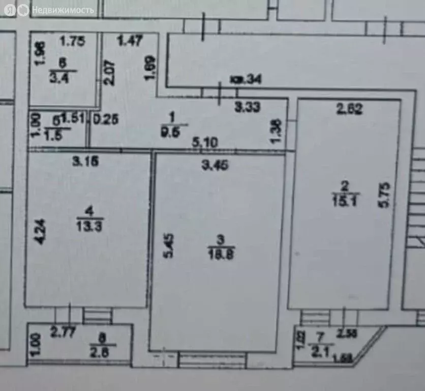 2-комнатная квартира: Краснодар, улица Генерала Петрова, 27 (61.6 м) - Фото 1