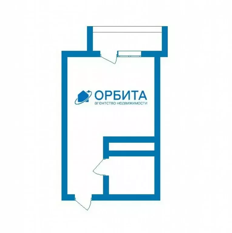 Квартира-студия: Тюмень, Краснооктябрьская улица, 16 (23 м) - Фото 0