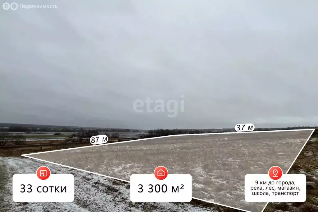 Участок в Московская область, городской округ Серпухов, село Липицы ... - Фото 2