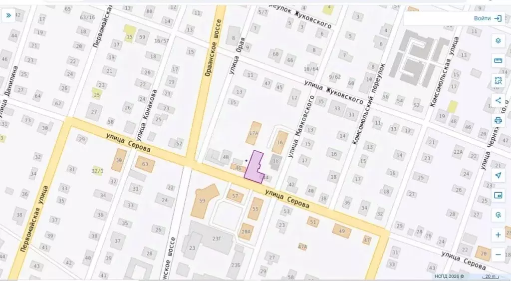 Дом в Марий Эл, Йошкар-Ола ул. Серова, 44 (48 м) - Фото 2