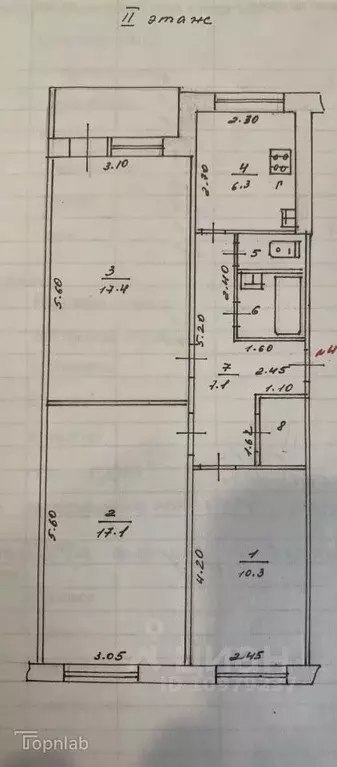 3-к кв. Ярославская область, Ростов 1-й мкр, 7 (63.5 м) - Фото 2