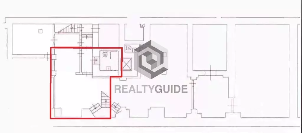 Торговая площадь в Москва Гончарная ул., 38 (60 м) - Фото 1