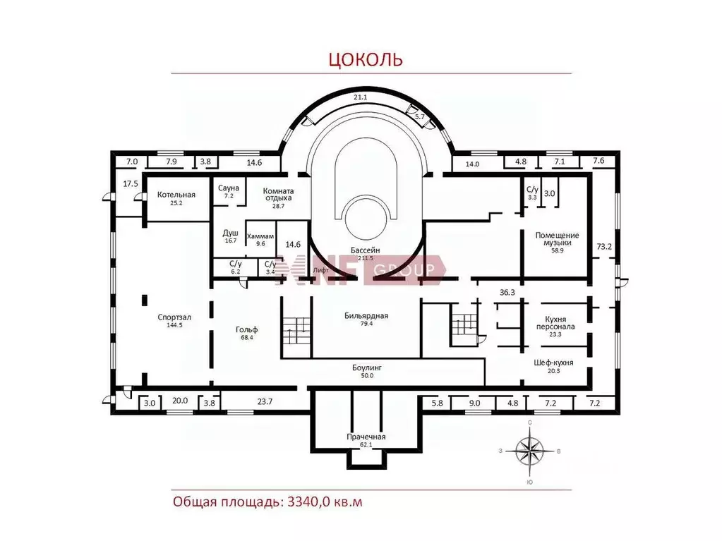 Коттедж в Москва Озерный кп,  (3340 м) - Фото 2