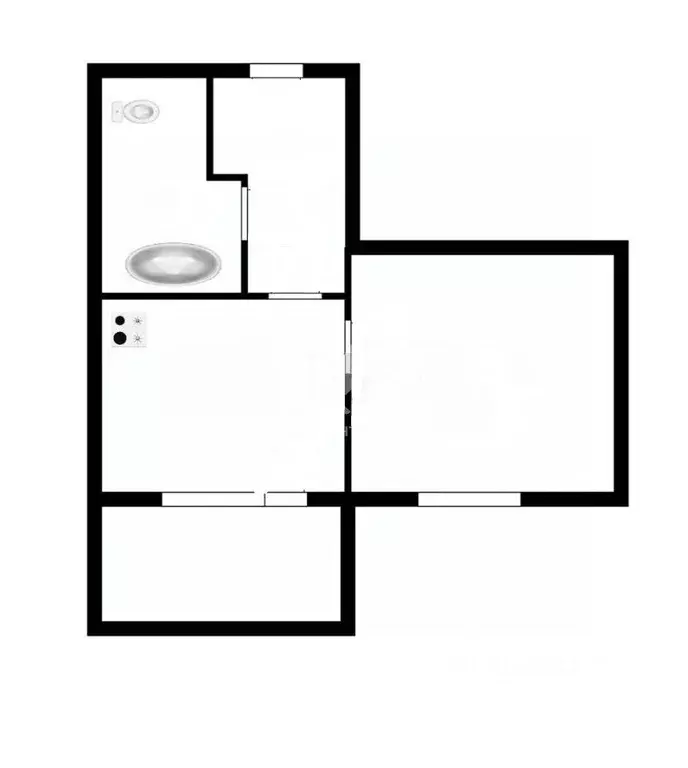 1-к кв. Новосибирская область, Новосибирск ул. Сибиряков-Гвардейцев, ... - Фото 2