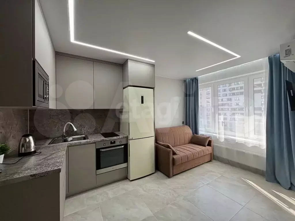 Квартира-студия, 30 м, 5/16 эт. - Фото 1