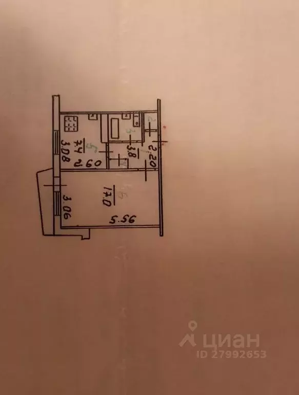 1-к кв. Орловская область, Орел ул. Максима Горького, 60 (32.3 м) - Фото 1