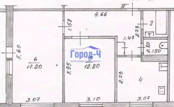 2-к кв. Чувашия, Чебоксары ул. Эльгера, 8 (46.6 м) - Фото 1