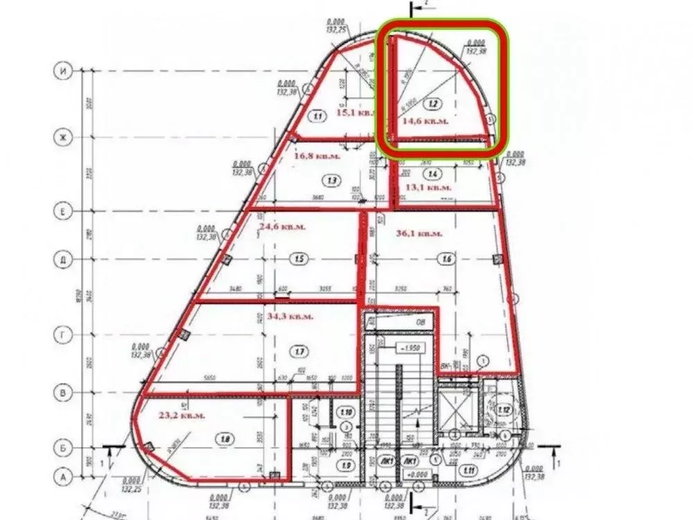 Торговая площадь в Москва Динамовская ул., 1А (15 м) - Фото 2