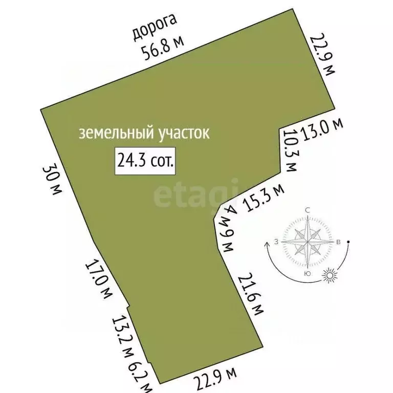 Участок в Владимирская область, Муром ул. Воровского (24.26 сот.) - Фото 2