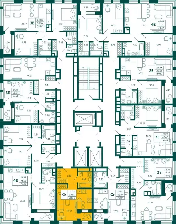 Студия Башкортостан, Уфа Зеленая Роща жилрайон, Терле Парк жилой ... - Фото 2