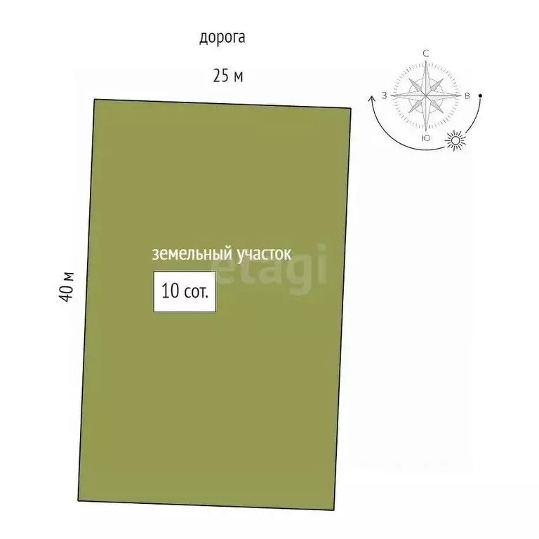 Участок в Оренбургская область, Оренбургский район, Каменноозерный ... - Фото 2