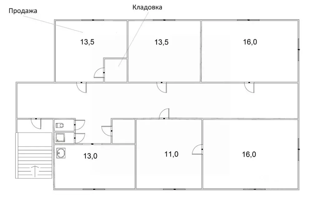 Комната Ленинградская область, Гатчина ул. Урицкого, 16 (13.5 м) - Фото 2