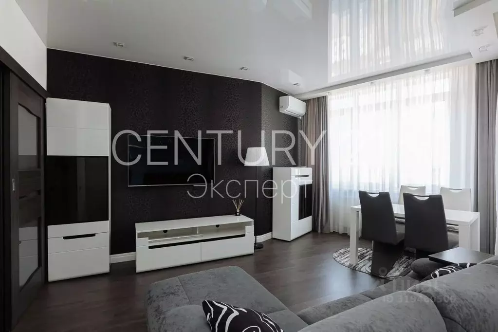 3-к кв. Калининградская область, Калининград Орудийная ул., 30А (88.2 ... - Фото 2