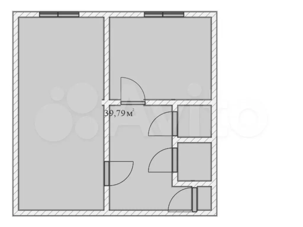 1-к. квартира, 40 м, 2/12 эт. - Фото 0