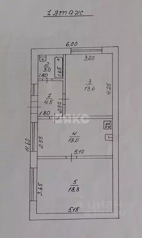 Дом в Краснодарский край, Анапа ул. Тургенева, 275А (106 м) - Фото 1
