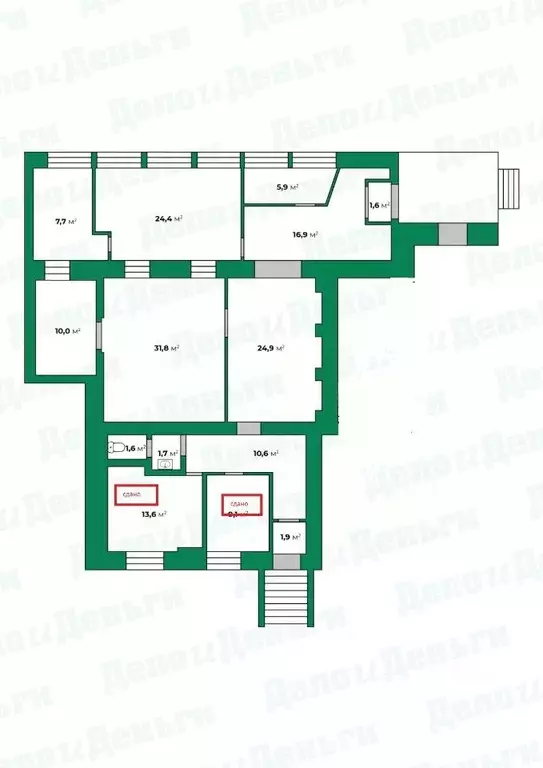 Офис в Кировская область, Киров Комсомольская ул, 40А (25.0 м) - Фото 1