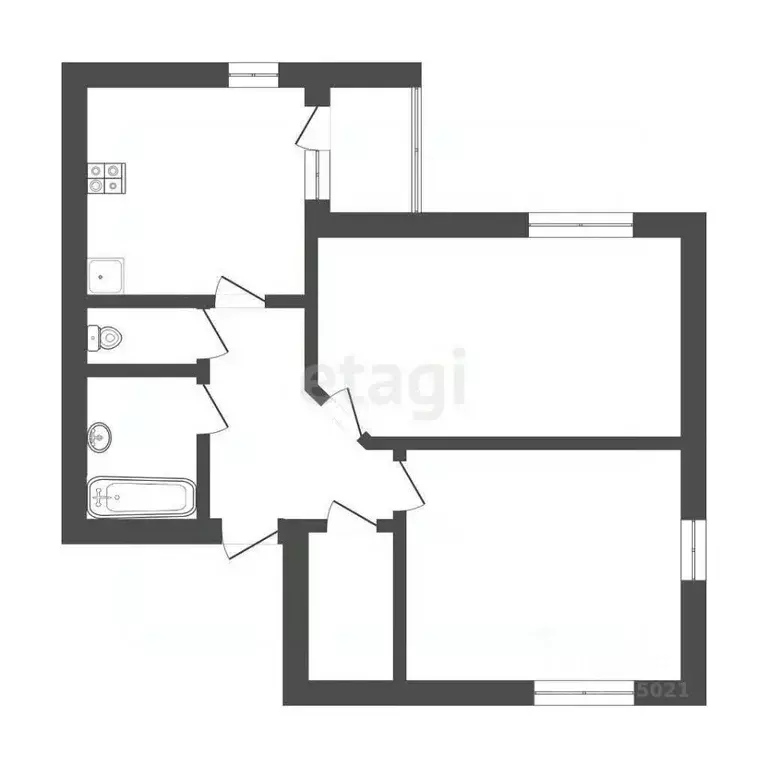 2-к кв. Костромская область, Кострома Никитская ул., 114 (82.0 м) - Фото 0