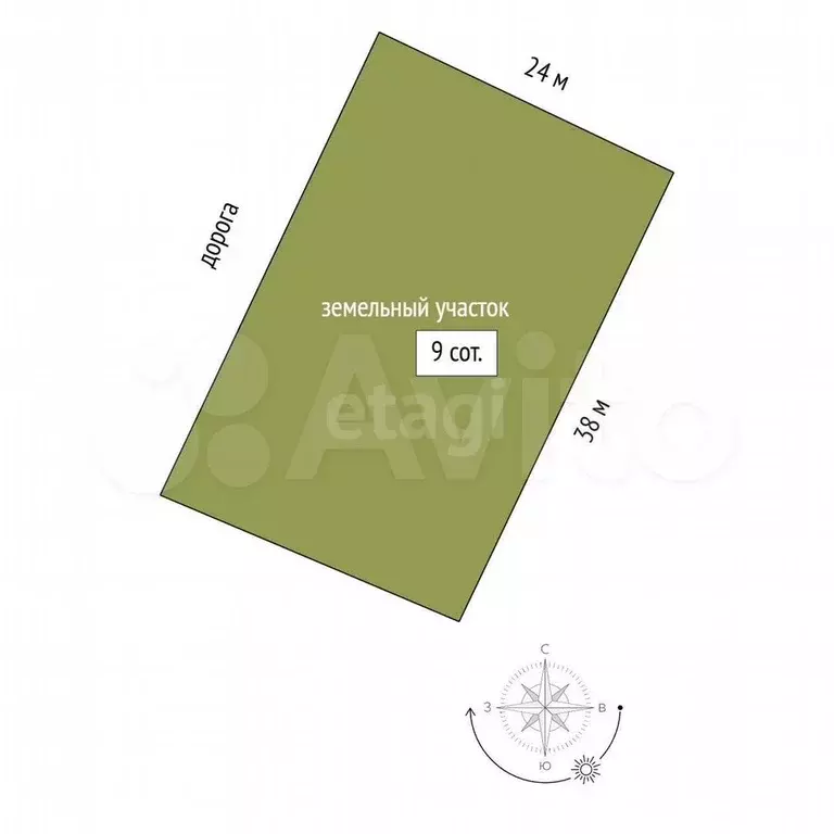 Дом 34,3 м на участке 9 сот. - Фото 1