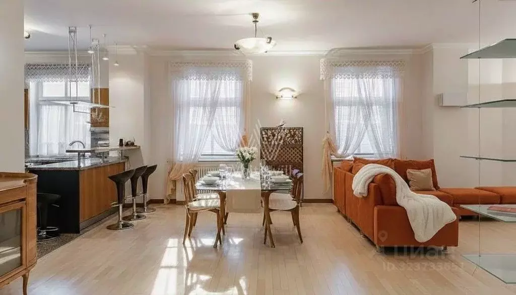 3-к кв. Москва ул. Остоженка, 25 (150.0 м) - Фото 1