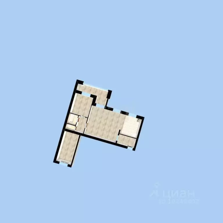 3-к кв. Башкортостан, Уфа ул. Степана Злобина, 5 (72.5 м) - Фото 1