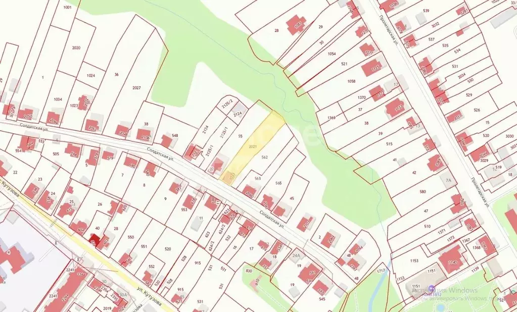 Участок в Калужская область, Малоярославец Солдатская ул., 23 (12.0 ... - Фото 1