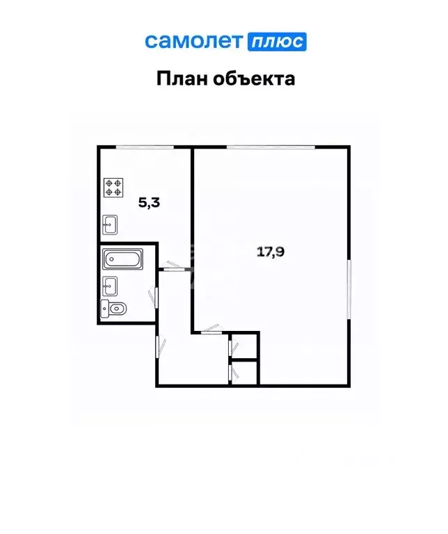 1-к кв. Свердловская область, Екатеринбург ул. Победы, 40к2 (29.4 м) - Фото 1