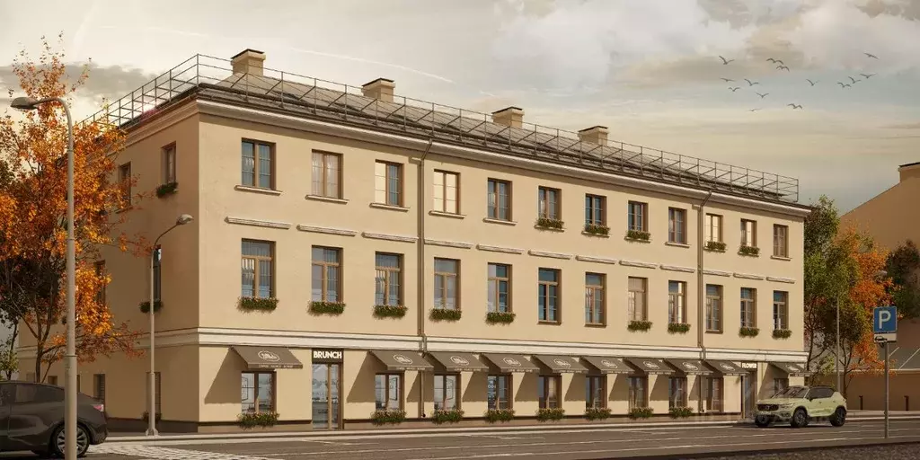 Студия Санкт-Петербург ул. Константина Заслонова, 8Б (13.2 м) - Фото 0