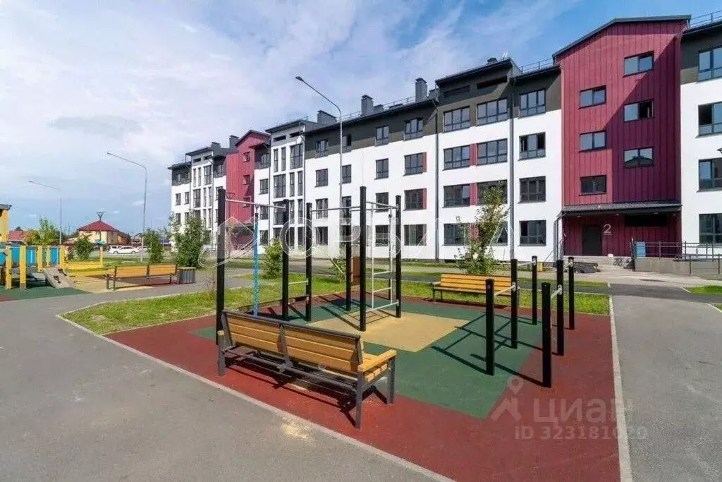 2-к кв. Тюменская область, Тюмень ул. Василия Севергина, 2 (53.9 м) - Фото 1