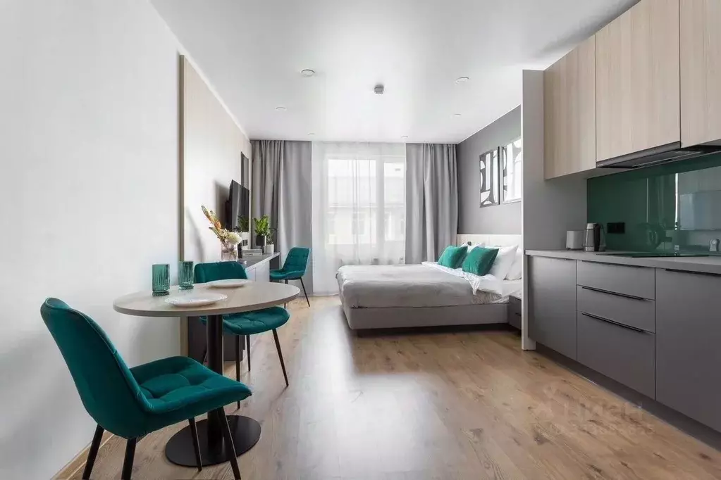 Студия Санкт-Петербург Киевская ул., 5к6 (28.0 м) - Фото 1