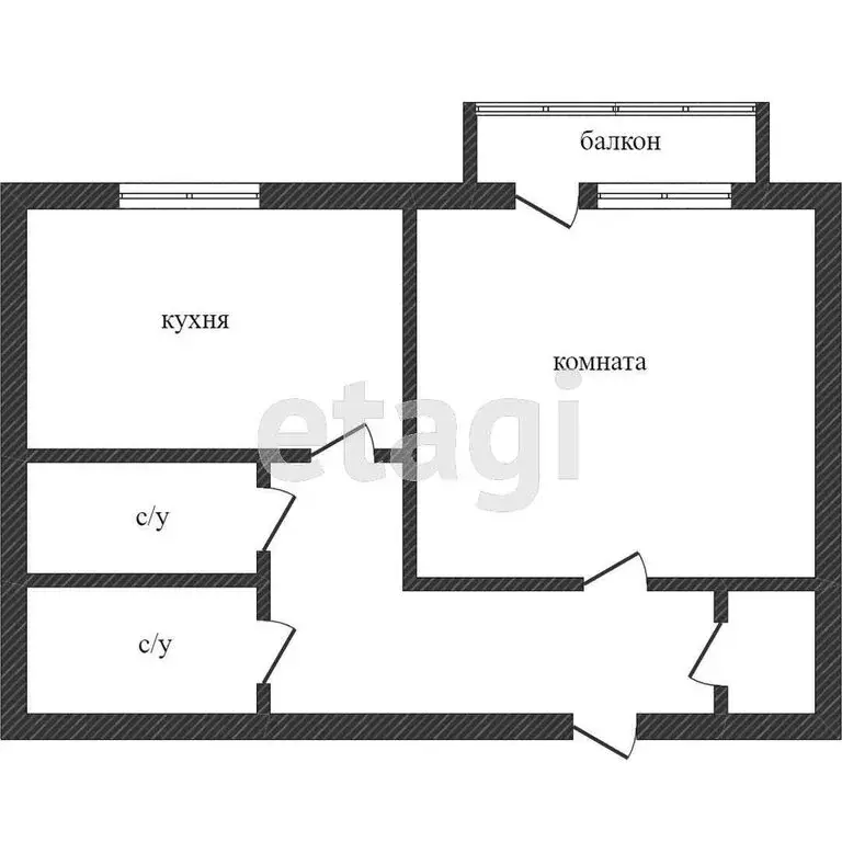 1-комнатная квартира: Миасс, улица Колесова, 17 (40.3 м) - Фото 1