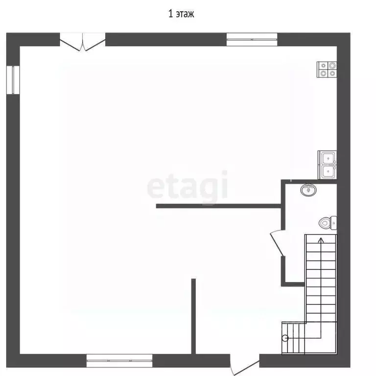 Дом в Севастополь СНТ Эдельвейс ТСН, ул. Эдельвейсовая, 8 (190 м) - Фото 2