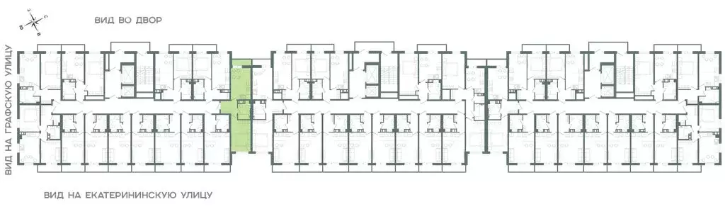 1-комнатная квартира: Мурино, Екатерининская улица, 11 (34.8 м) - Фото 2