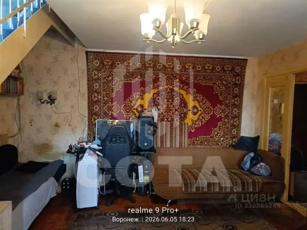 3-к кв. Воронежская область, Воронеж ул. Хользунова, 110В (69.0 м) - Фото 2