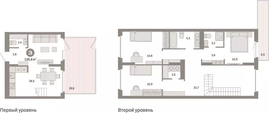 3-комнатная квартира: Екатеринбург, жилой район Сортировочный, ... - Фото 1
