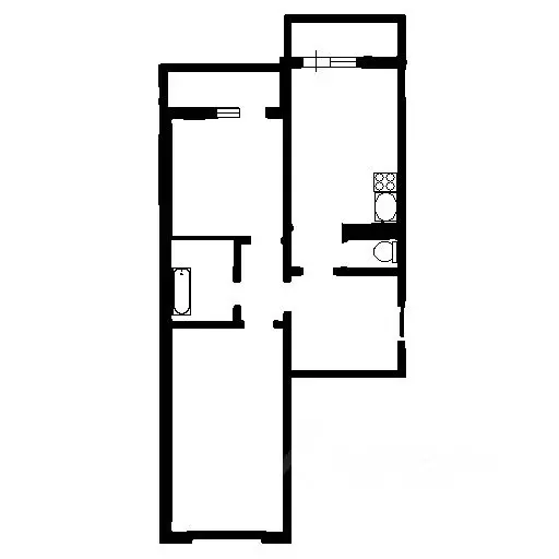 2-к кв. Краснодарский край, Анапа ул. Адмирала Пустошкина, 22к5 (63.3 ... - Фото 2