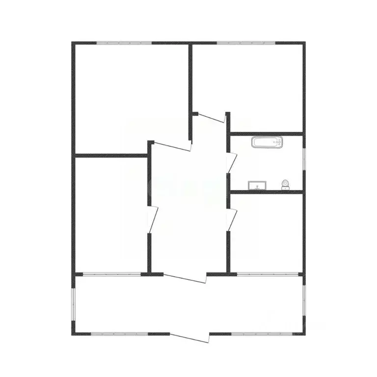 Дом в Белгородская область, Губкин Вокзальная ул., 10 (108 м) - Фото 2