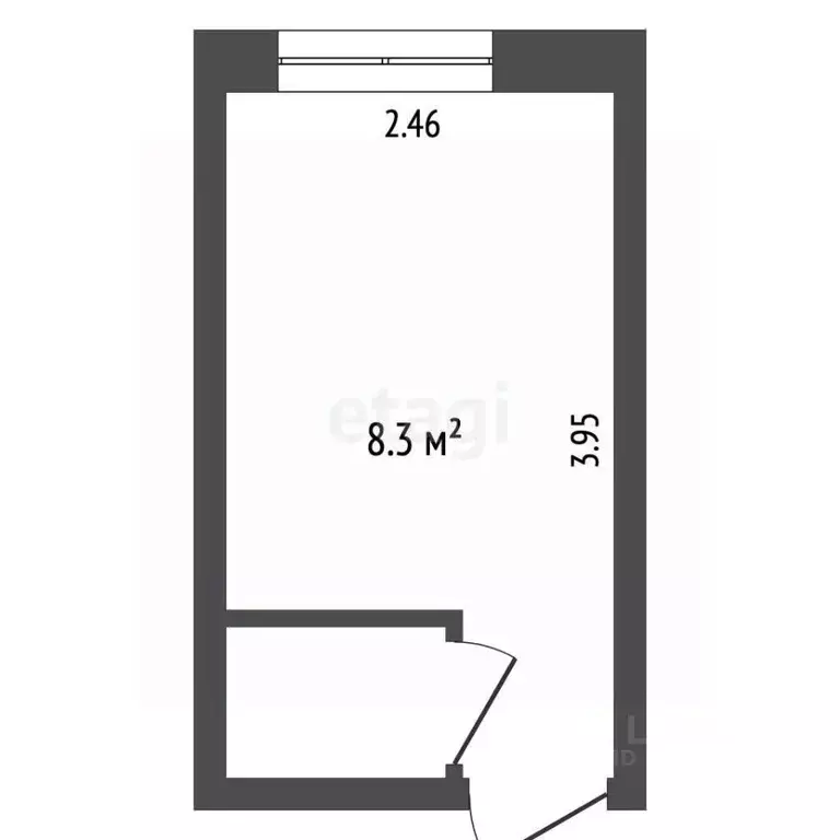 Комната Орловская область, Орел ш. Старо-Московское, 2 (8.3 м) - Фото 2