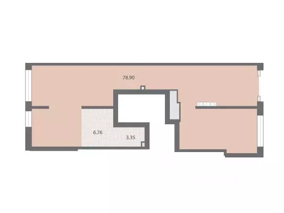 Помещение свободного назначения в Санкт-Петербург № 54 муниципальный ... - Фото 1