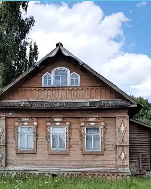 Дом в Тверская область, Кимрский муниципальный округ, с. Красное ул. ... - Фото 1