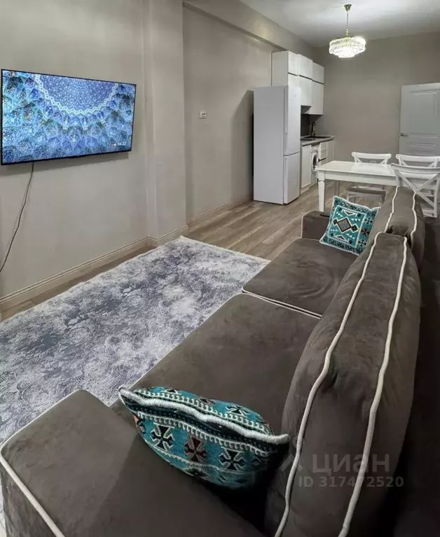 Комната Дагестан, Махачкала ул. Даниялова, 120А (48.0 м) - Фото 0