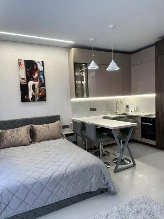 Студия Москва Новоостаповская ул., 20 (31.5 м) - Фото 1