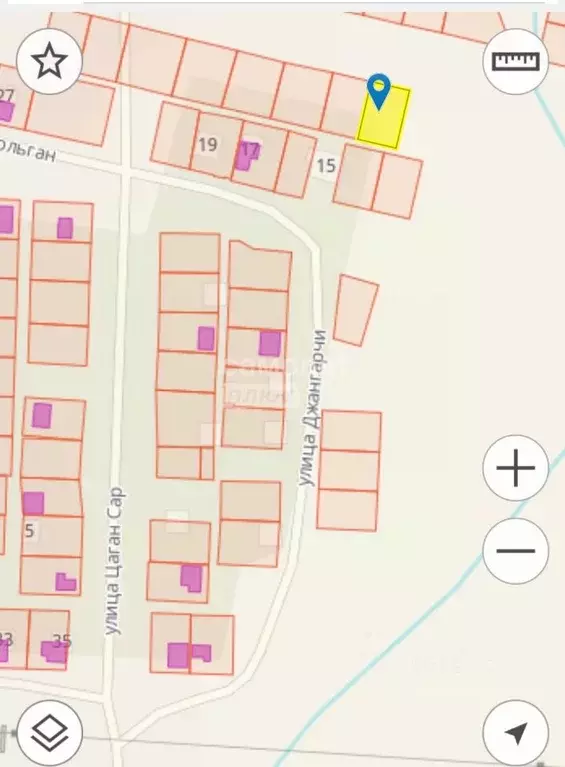 Участок в Калмыкия, Элиста Эркетиновская ул. (6.0 сот.) - Фото 1