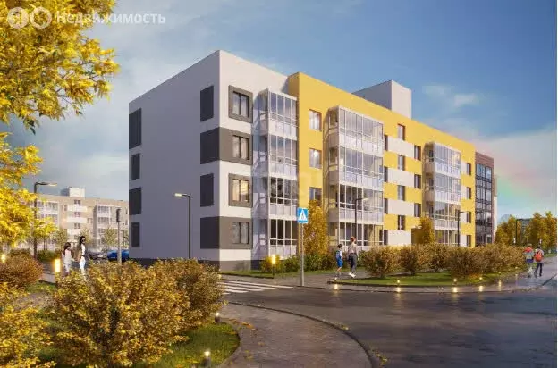 1-комнатная квартира: село Фролы, Балтийская улица, 2 (23.6 м) - Фото 1