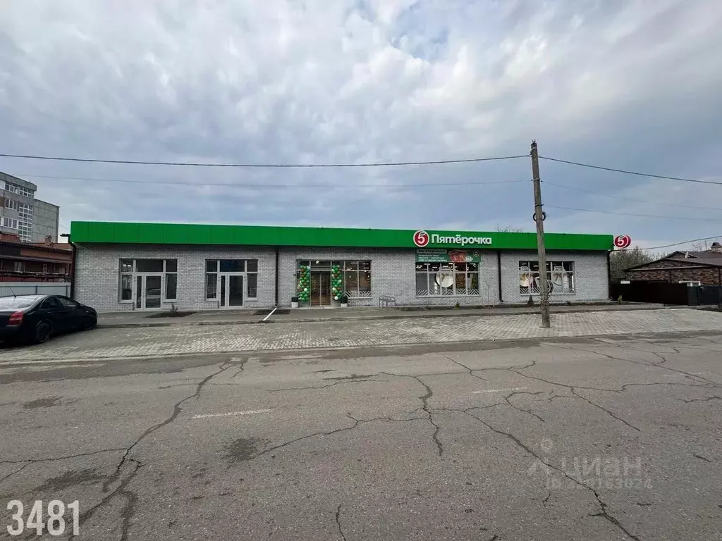 Торговая площадь в Краснодарский край, Тихорецк ул. Гоголя, 75А (621 ... - Фото 1